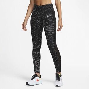 Nike Run Division Fast Dri Fit Reflective Tights Black XS